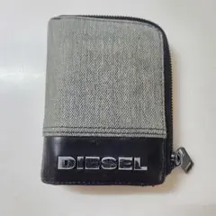 DIESEL 二つ折り財布 デニム レザー コンビネーションのサムネイル