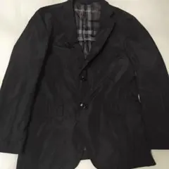 BURBERRY ブラック ジャケット ポリエステル