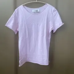 MM6 Maison Margiela ステッチデザイン Tシャツ ピンクのサムネイル