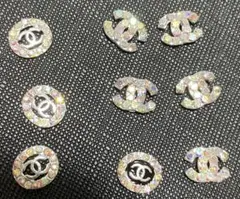 ネイルパーツ　まとめて売り！セット　CHANEL、Diorが可愛い❣️ CHANEL DIOR などネイルセット