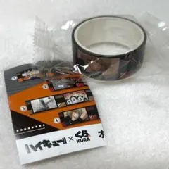 くら寿司 ビッくらポン ハイキュー!! マスキングテープ ④