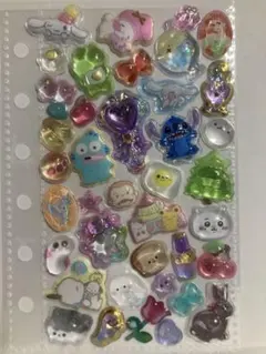 【18】立体シール ミックス おすそ分け シール交換 シール帳 まとめ割 完成品