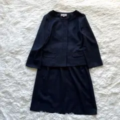 ADIEU TRISTESSE LUXE ノーカラースーツ　卒入学式