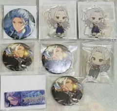 あんスタ　凪砂　5周年缶バッジ　ポトレ缶3個　メモリアルバナー　アクスタ3個