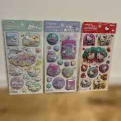 正規品　ポップデコパーティー　わたあめカプセルシール　3枚セット