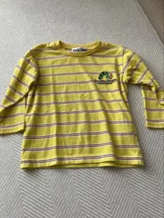 はらぺこあおむし ストライプ 長袖 Tシャツ