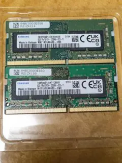 Samsung DDR4 SO-DIMM メモリ 16GB (2x8GB)
