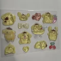 ポムポムプリン　まとめ売り　シール　ボンボンドロップシール