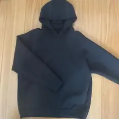 UNIQLO ウルトラストレッチドライスウェットプルパーカ ブラックL