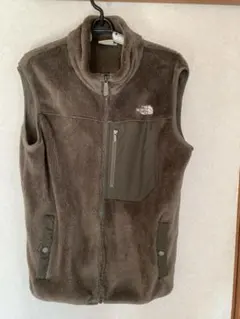 THE NORTH FACE フリースベスト ブラウン