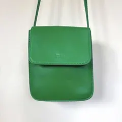 グリーン ショルダーバッグ