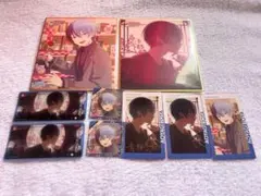 プロセカ 青柳冬弥 色紙 箔押しエピカ メモステ セット