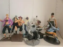 ONE PIECEワンピース フィギュア 5体 まとめ売り プライズ BANPRESTO ONE PIECE ワンピース BATTLE RECORD COLLECTION