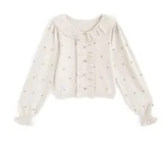 カーディガン パール