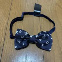 キッズ用 蝶ネクタイ ネイビー スター柄　Ｈ&Ｍ