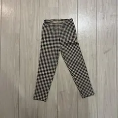 House on the hill チェック柄ゴムウエストパンツ 110