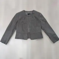 23区 ノーカラージャケット グレー サイズ40