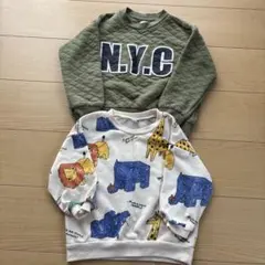 キッズ トレーナー 春服 95-110 ２点セット 男の子