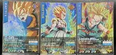ドラゴンボールデータカードダス ゴテンクス 、トランクス、孫悟天 3枚セット