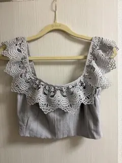 Crayme, / 2way Scallop Lace Set up