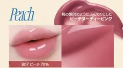 fwee フィー　3Dボリューミンググロス　B07ピーチ70%