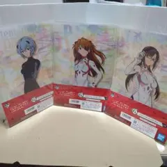 ヱヴァンゲリヲン新劇場版：Q レイ/アスカ/マリ A4クリアファイル