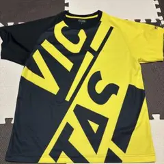 VICTAS 卓球用Tシャツ 黒/黄