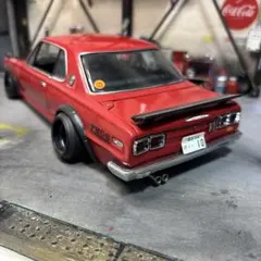 1/18 スカイライン 、ハコスカ、アルミ削り出しホイール、ソレックス 1/18 スカイライン 2000GT-R ハコスカ 、アルミ削り出しホイール