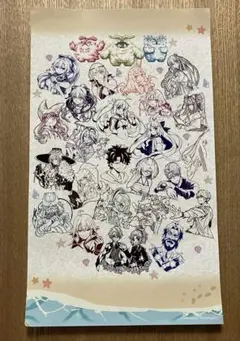 111 FGO フェイト 会場 購入 限定 特典 大判 ステッカー
