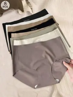 ☆即発送8枚セット レディース シームレスショーツ size:M