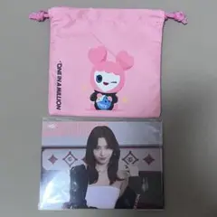 モモ ラントレ 巾着 TWICE THIS IS FOR