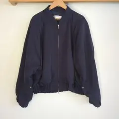 PRIORITY ネイビー ブルゾン　ドルマンスリーブのサムネイル