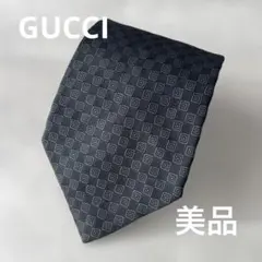 【ネクタイ】GUCCI BLACK ブラック