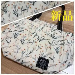 新品❣️MARCHE AMUSANT　保冷保温　エコバッグ⑤　花柄　18L