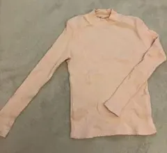 Uniqlo 長袖リブハイネックT