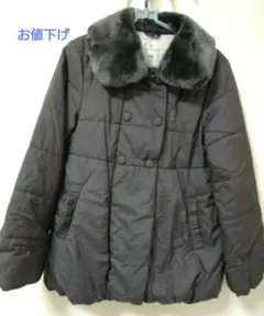 【美品】組曲 グレーコート XLサイズ150〜160