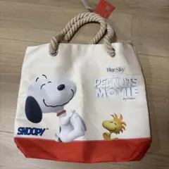SNOOPY スヌーピー　トートバッグ　THE PEANUTS MOVIE