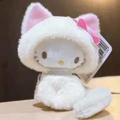 サンリオ にゃんぐるみしっぽぷらんマスコット チャーミーキティ