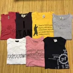 古着Tシャツ7枚セット　まとめ売り