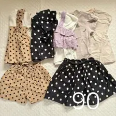 キッズ服 まとめ売り 90サイズ 女の子のサムネイル
