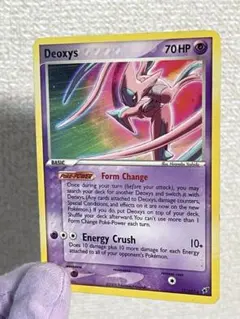 【ジャンク】英語版ポケカ＊Deoxys（デオキシス)