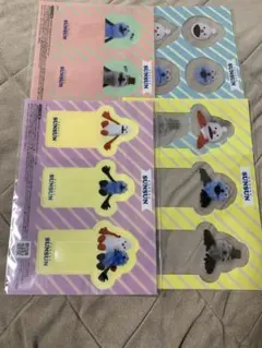 パペットスンスン ブックマーカー 4種