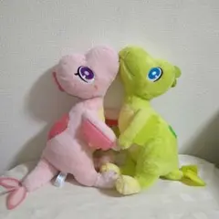 映画ドラえもん　2020のび太の新恐竜　ぬいぐるみ　キューとミュー