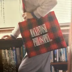 雑誌Lee付録MACKINTOSH PHILOSOPHY チェック トートバッグ
