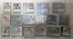 ギャルディーノ4枚】ワンピースカードゲーム 青緑ルフィ 完全デッキ
