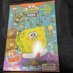 ビンテージ　2004　スポンジボブ　ぬりえ　フィギュア付き　SPONGEBOB