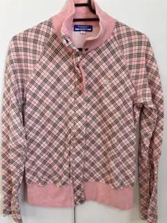 BURBERRY ブルーレーベル チェックパーカー 38