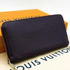 ルイヴィトン エピ ジッピーウォレット カシス 長財布 パープル お札入れ 紫
