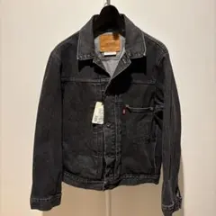リーバイス　プレミアムファーストタイプ　ジャケット　ウォッシュブラック　Mサイズ