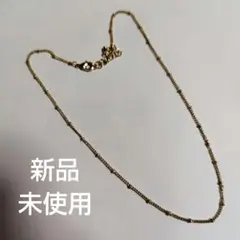 大幅値下げ★新品、未使用　レディース　ゴールド シンプル　ネックレス